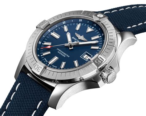 breitling avenger 43 blue|Breitling Avenger 43 white dial.